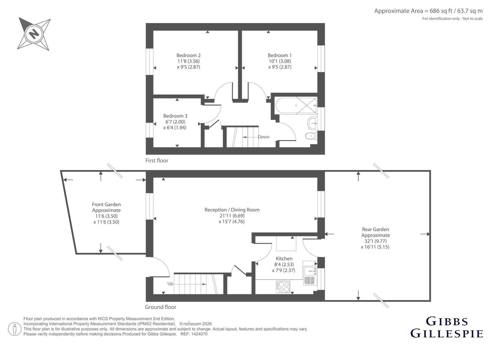 97, Aylsham Drive, Uxbridge floorplan