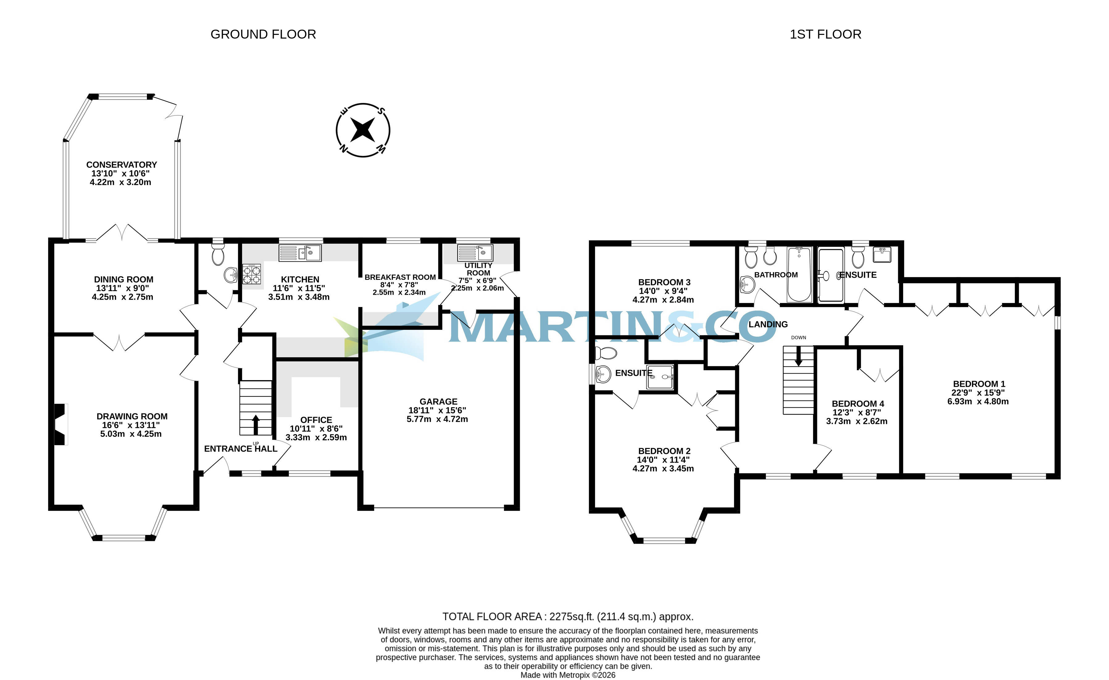 3, Skylark Close, Basingstoke floorplan