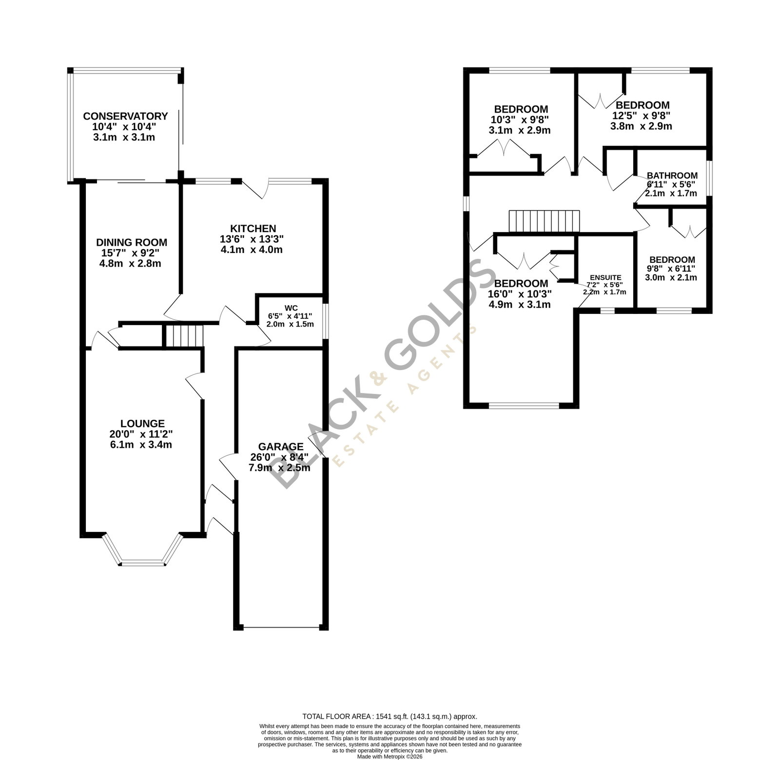 393, Alcester Road, Birmingham floorplan