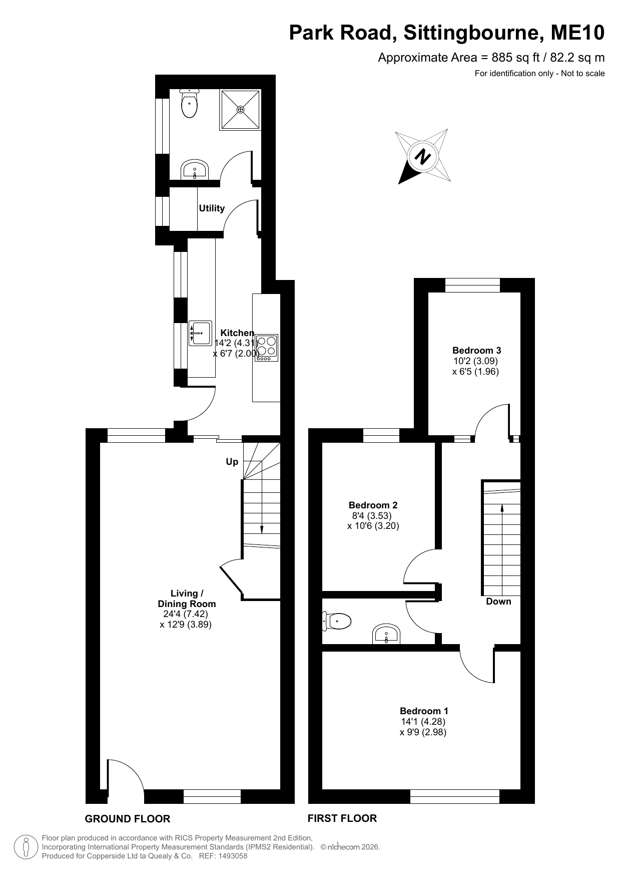215, Park Road, Kent floorplan