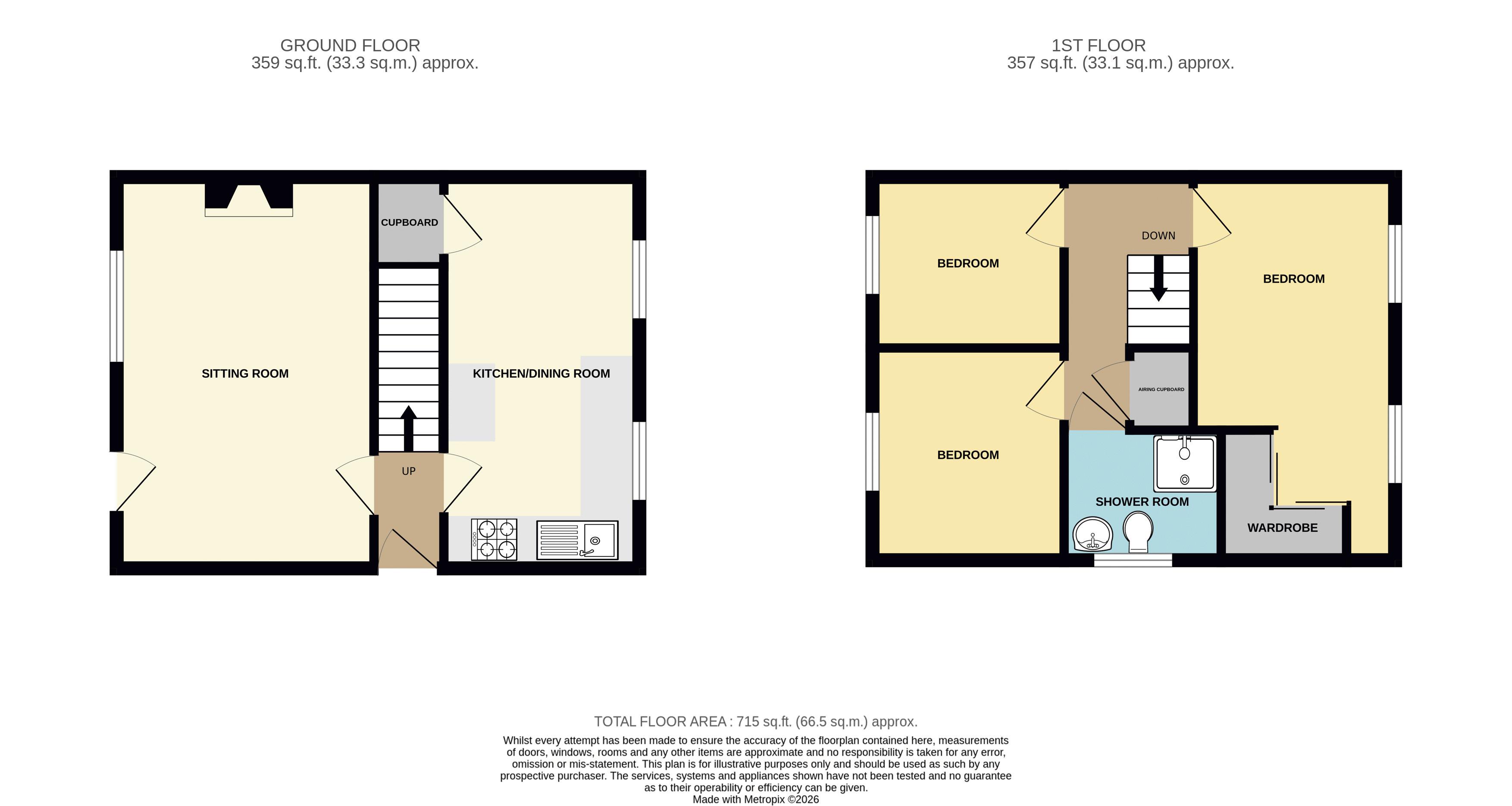 28, Darcy Close, Bury St. Edmunds floorplan