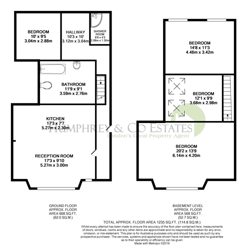 3 Bedrooms Flat to rent in New Wanstead, Wanstead E11