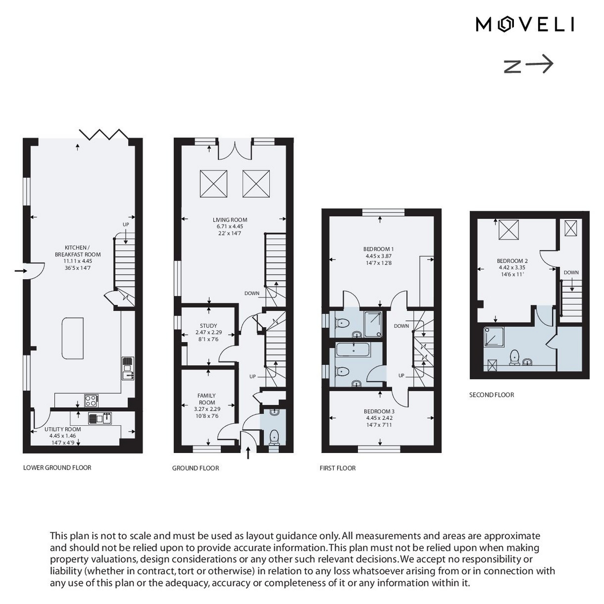 32, The Crescent, Caterham floorplan