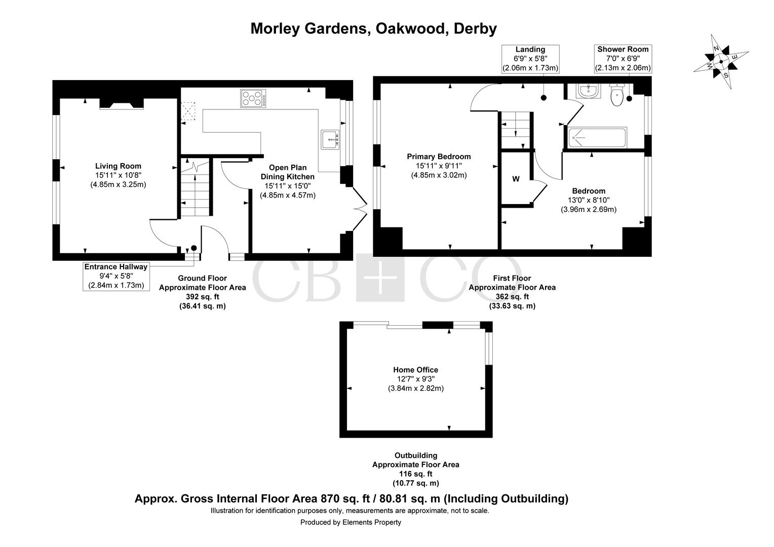 2, Morley Gardens, Derby floorplan