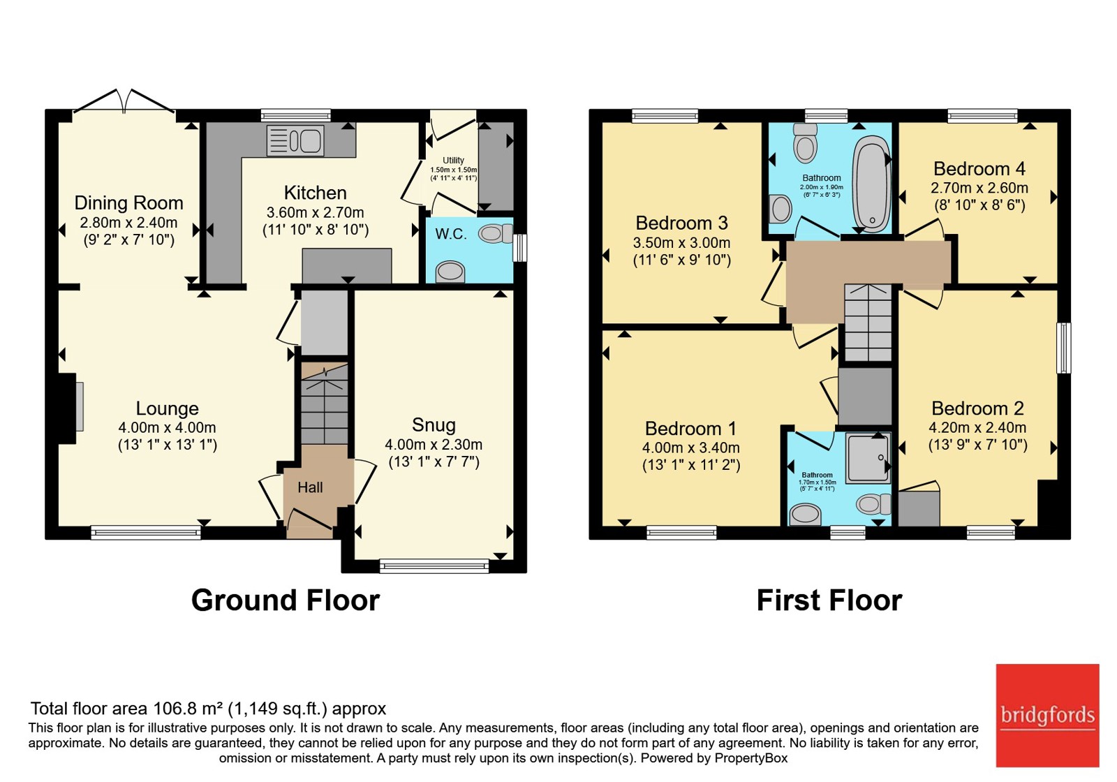 10, Homestead Way, High Peak floorplan