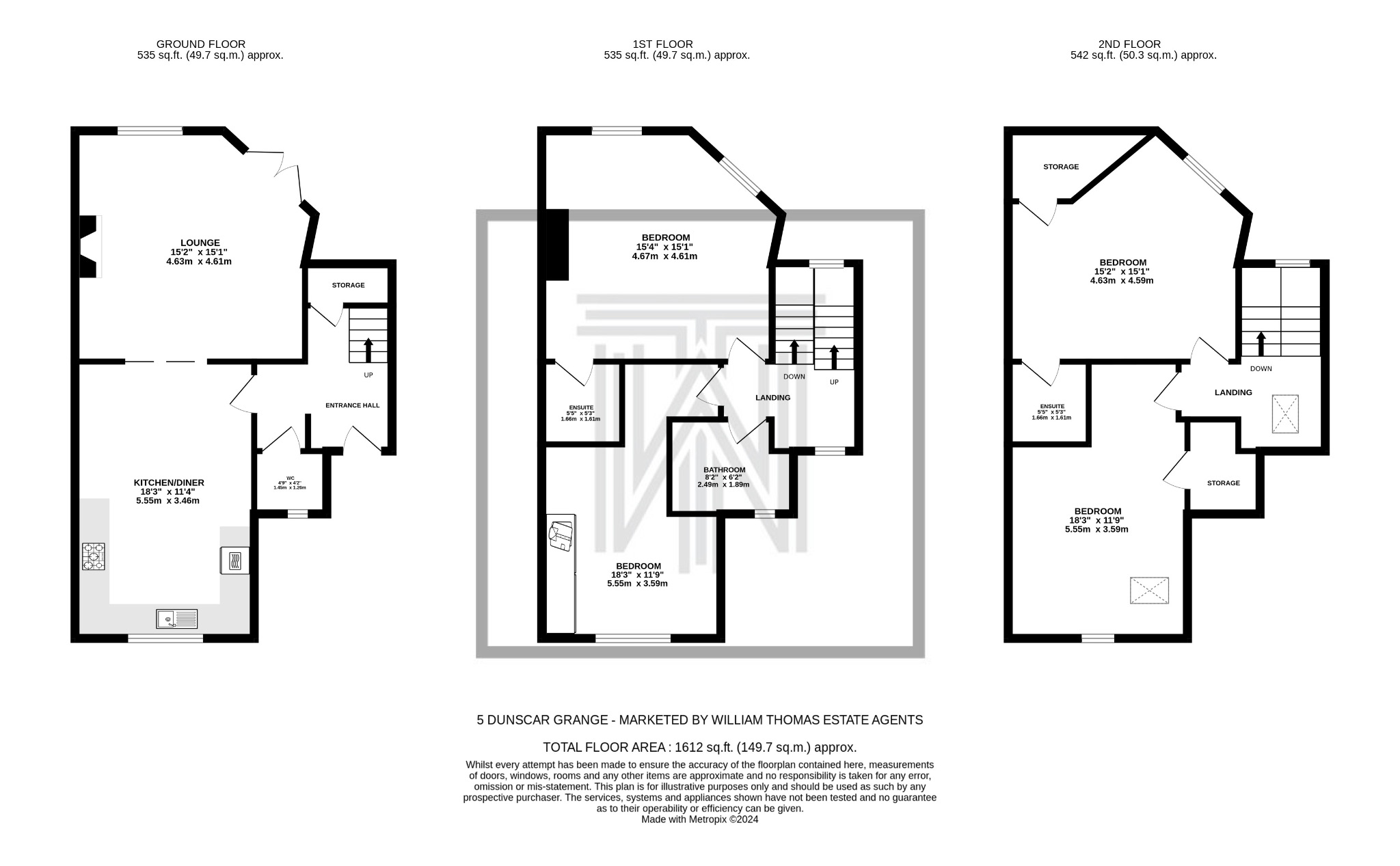 5 Dunscar Grange, Bolton floorplan