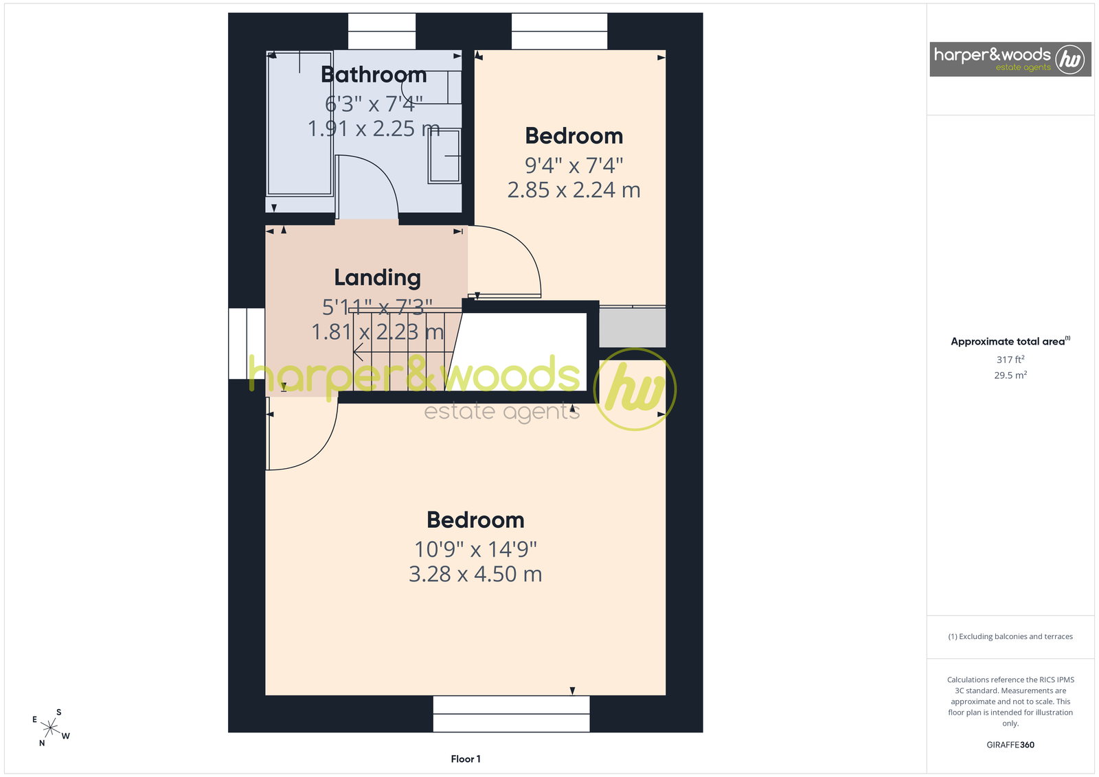 55, Hedgecroft, Thornton floorplan