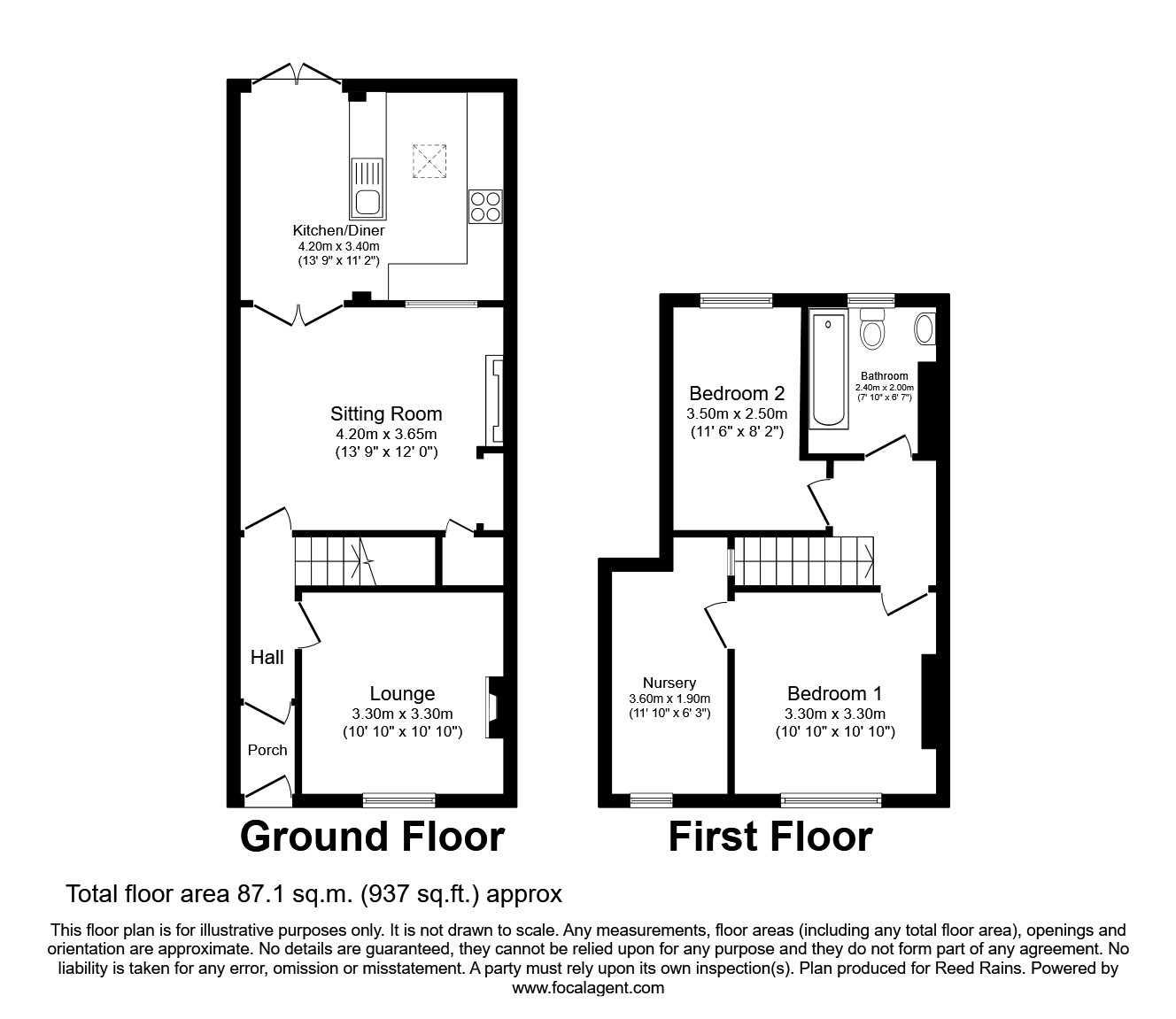 Well Lane, Bridlington, East Riding Of Yorkshi YO16, 3 bedroom terraced