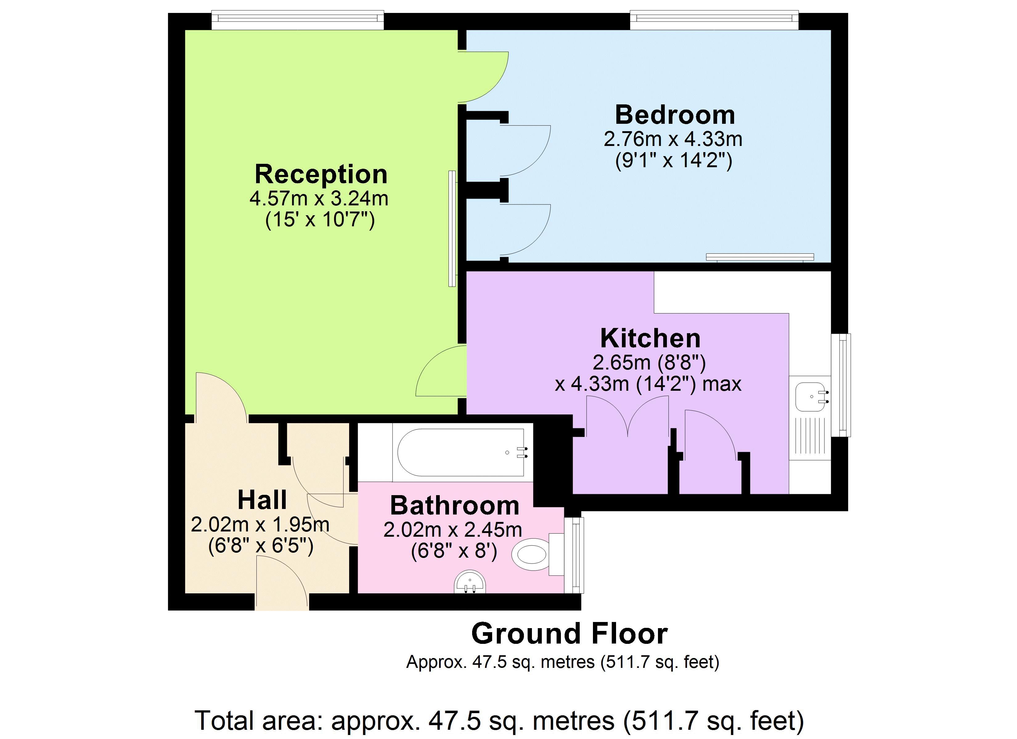 1 Bedrooms Flat for sale in Churchill Place, Harrow HA1