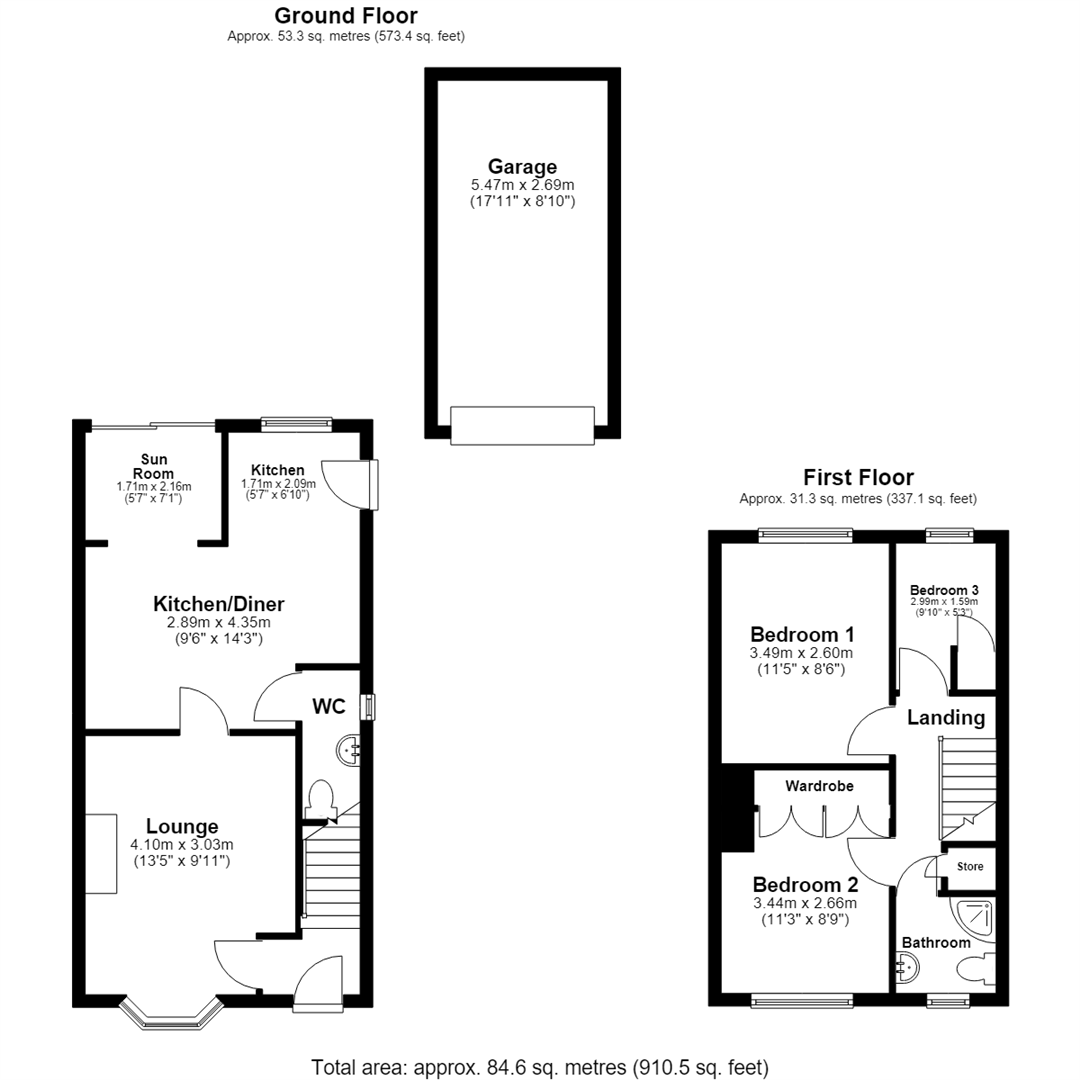 51, Broadmanor, Selby floorplan