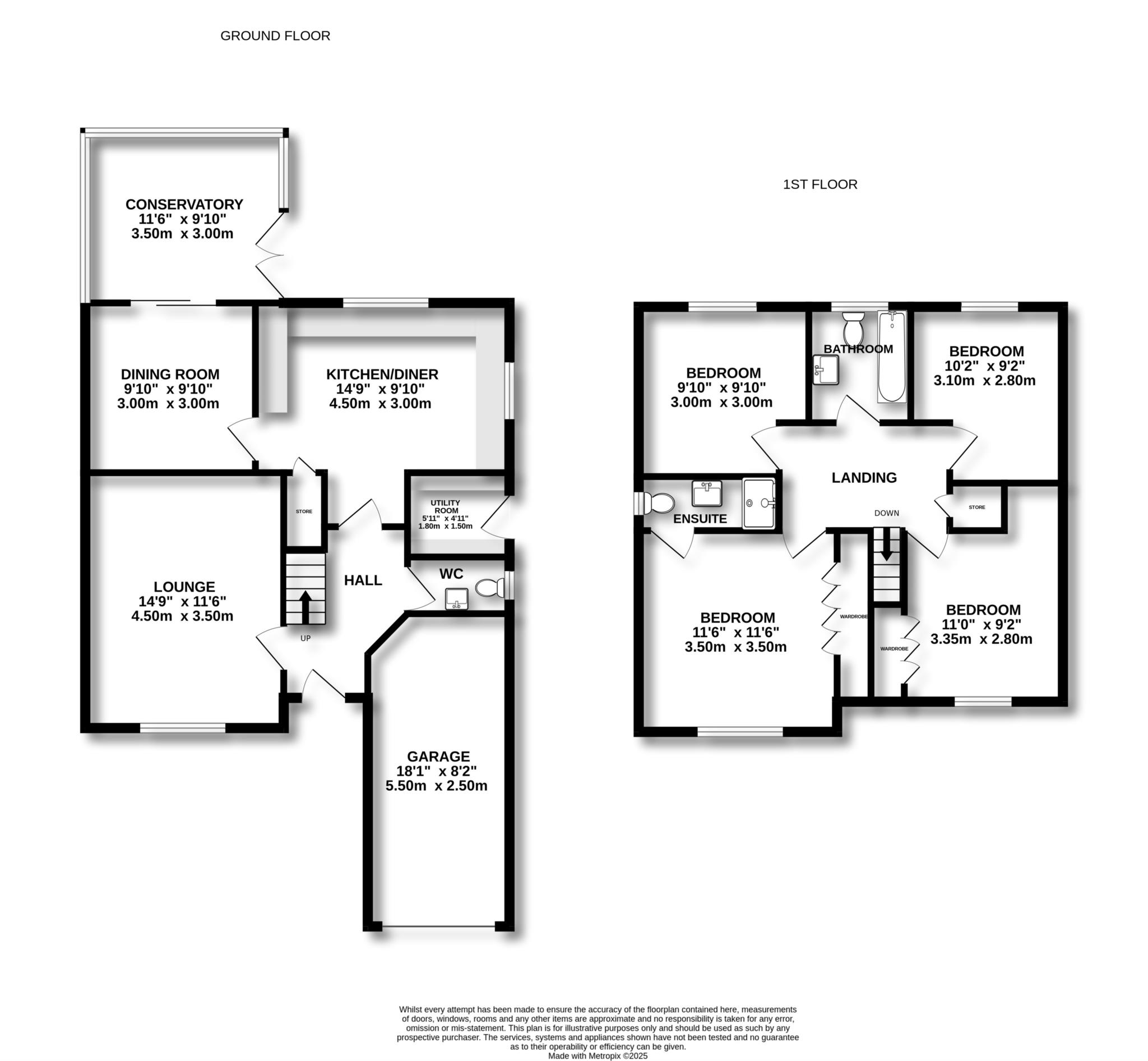 10, Gulvain Place, Oldham floorplan