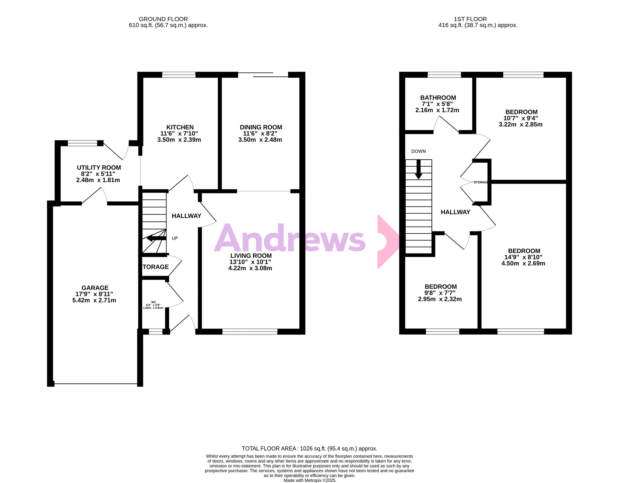 Staddlestones, RADSTOCK floorplan
