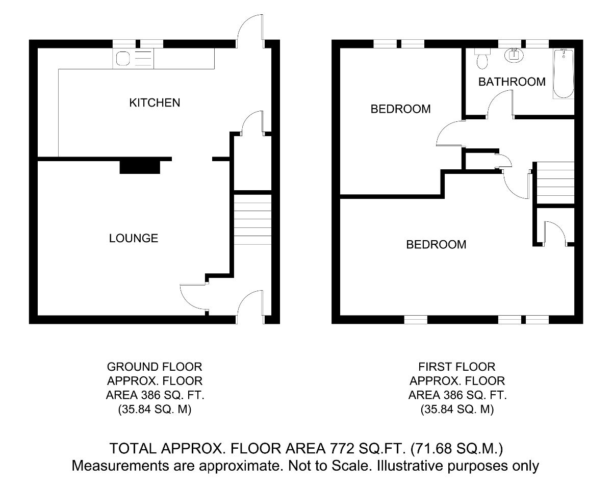 168 Bridgwater Road, Romford floorplan