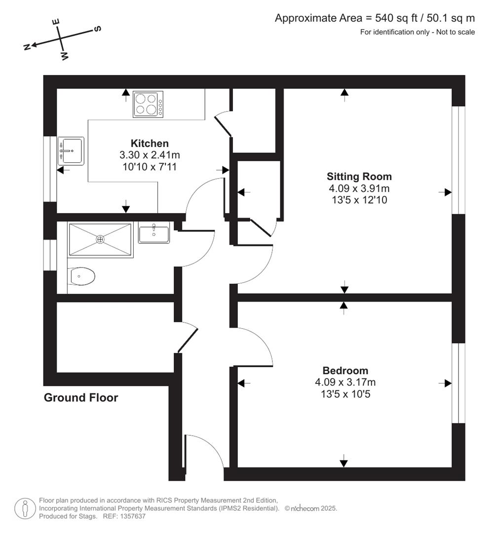 13, Abbeville Close, Exeter floorplan