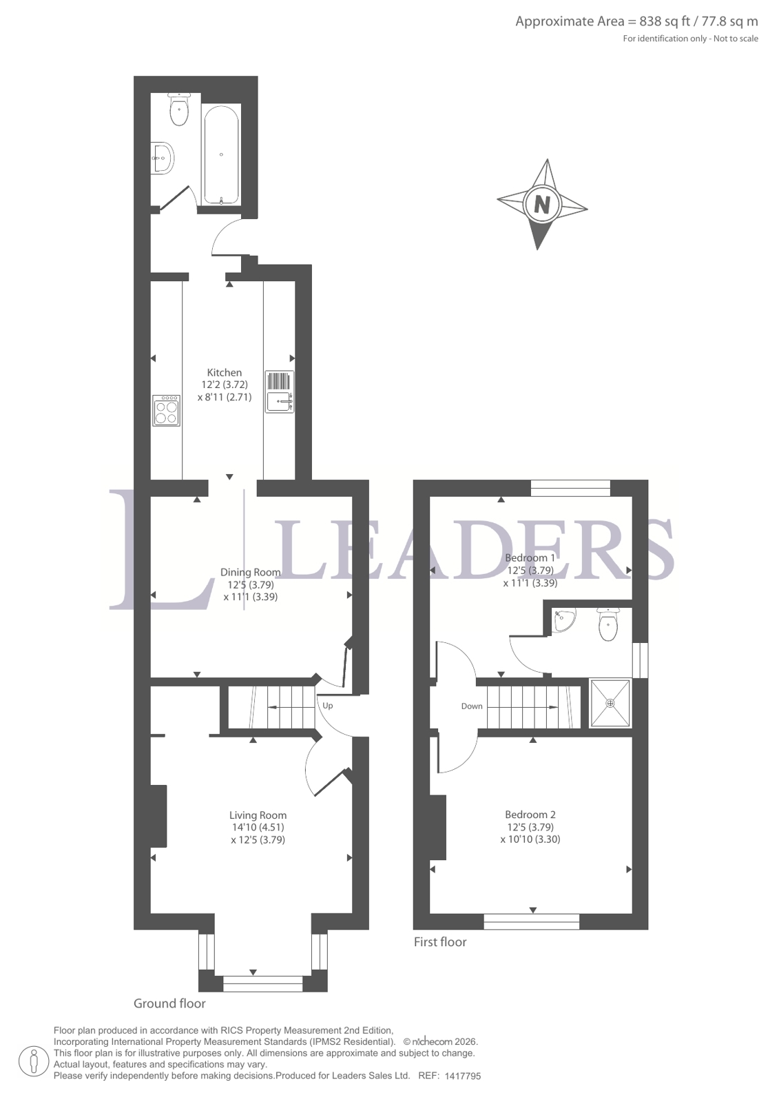360, Butts Road, Hampshire floorplan