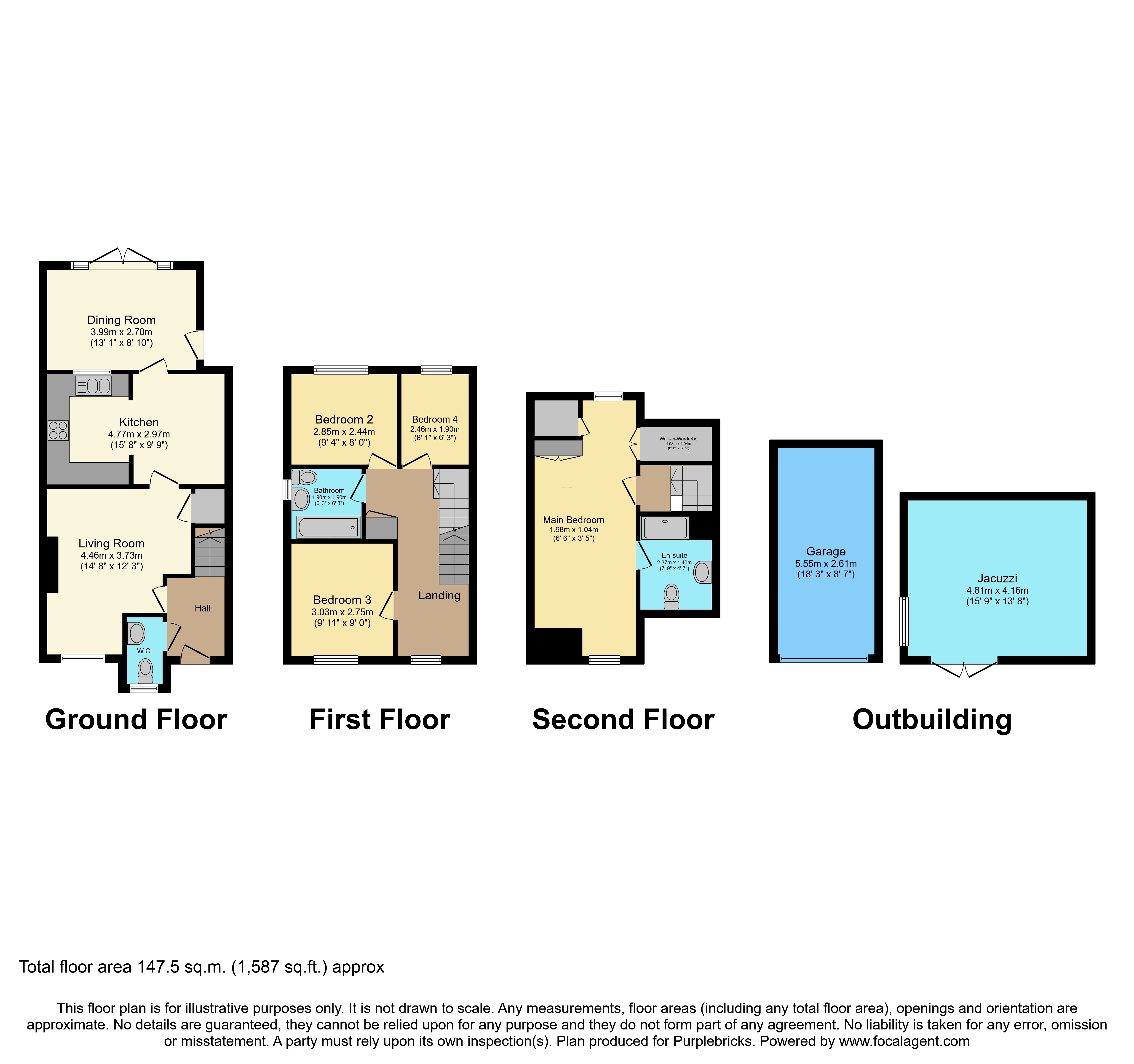 29, Station Close, Manchester floorplan