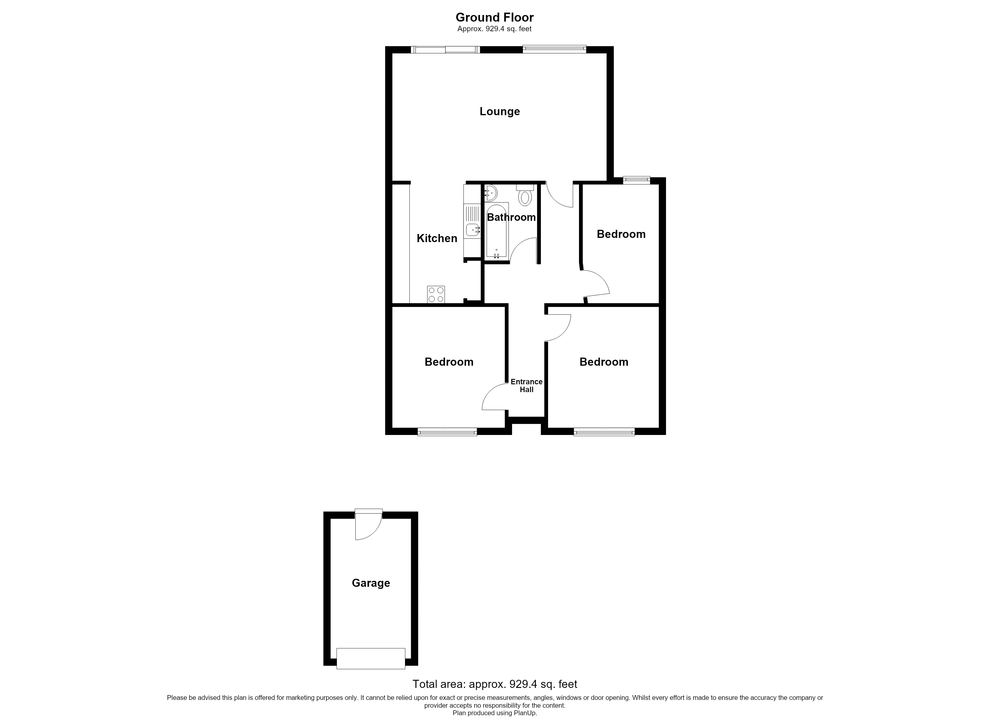 187, Grange Road, Kent floorplan