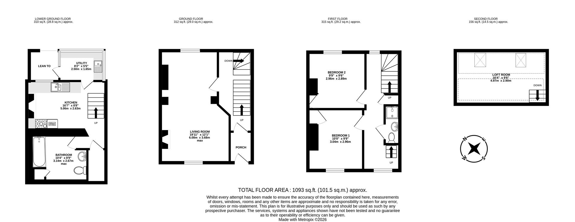 25, Orchard Street, Dorchester floorplan
