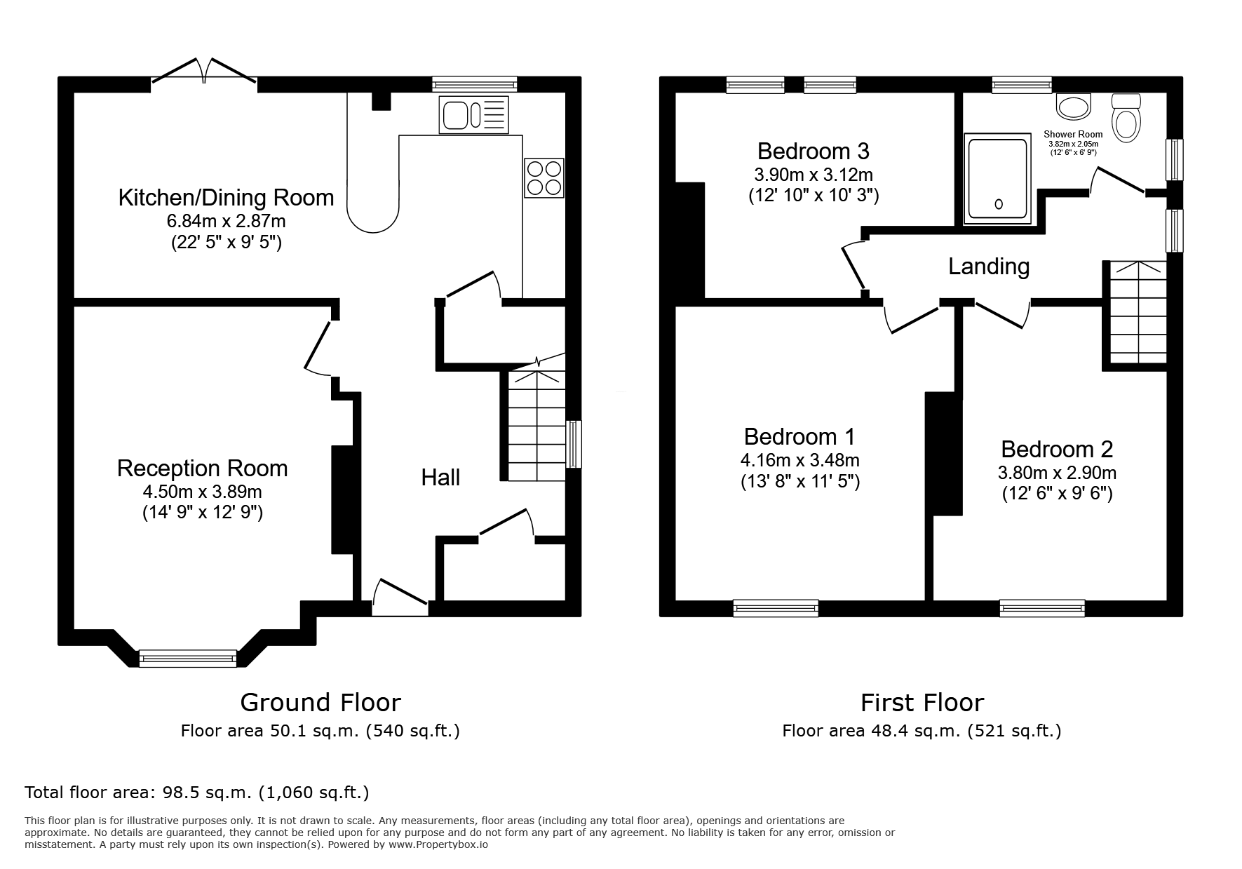 17, Three Butt Lane, Liverpool floorplan