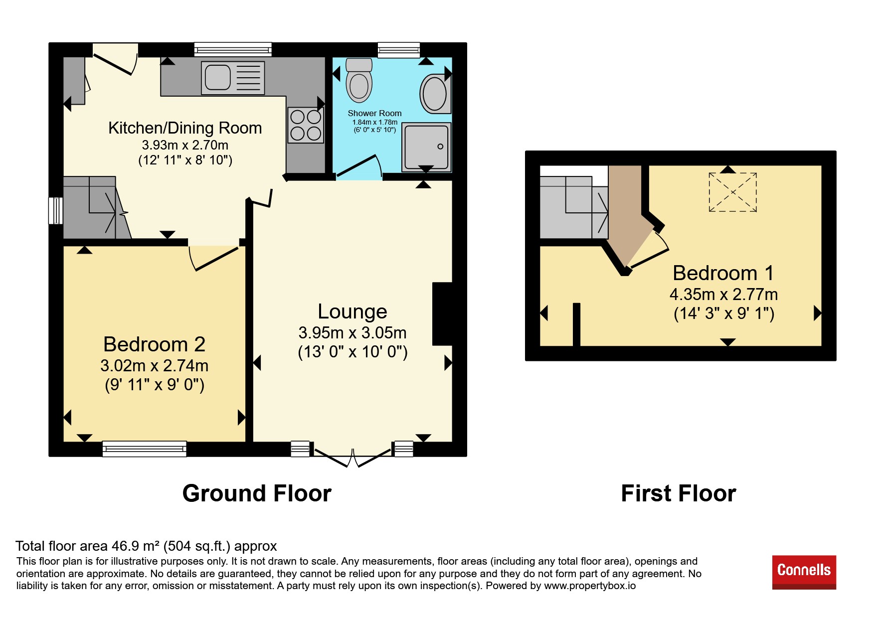 16, St. Marys Park, Paignton floorplan