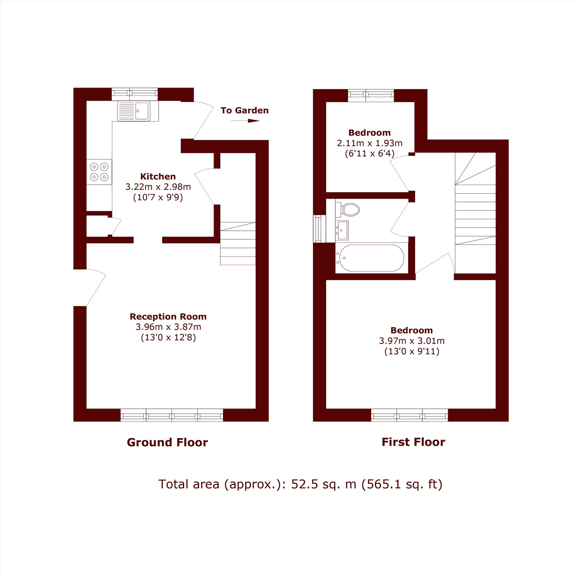 85, Hornfair Road, London floorplan
