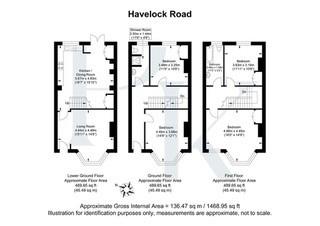 93, Havelock Road, Brighton floorplan