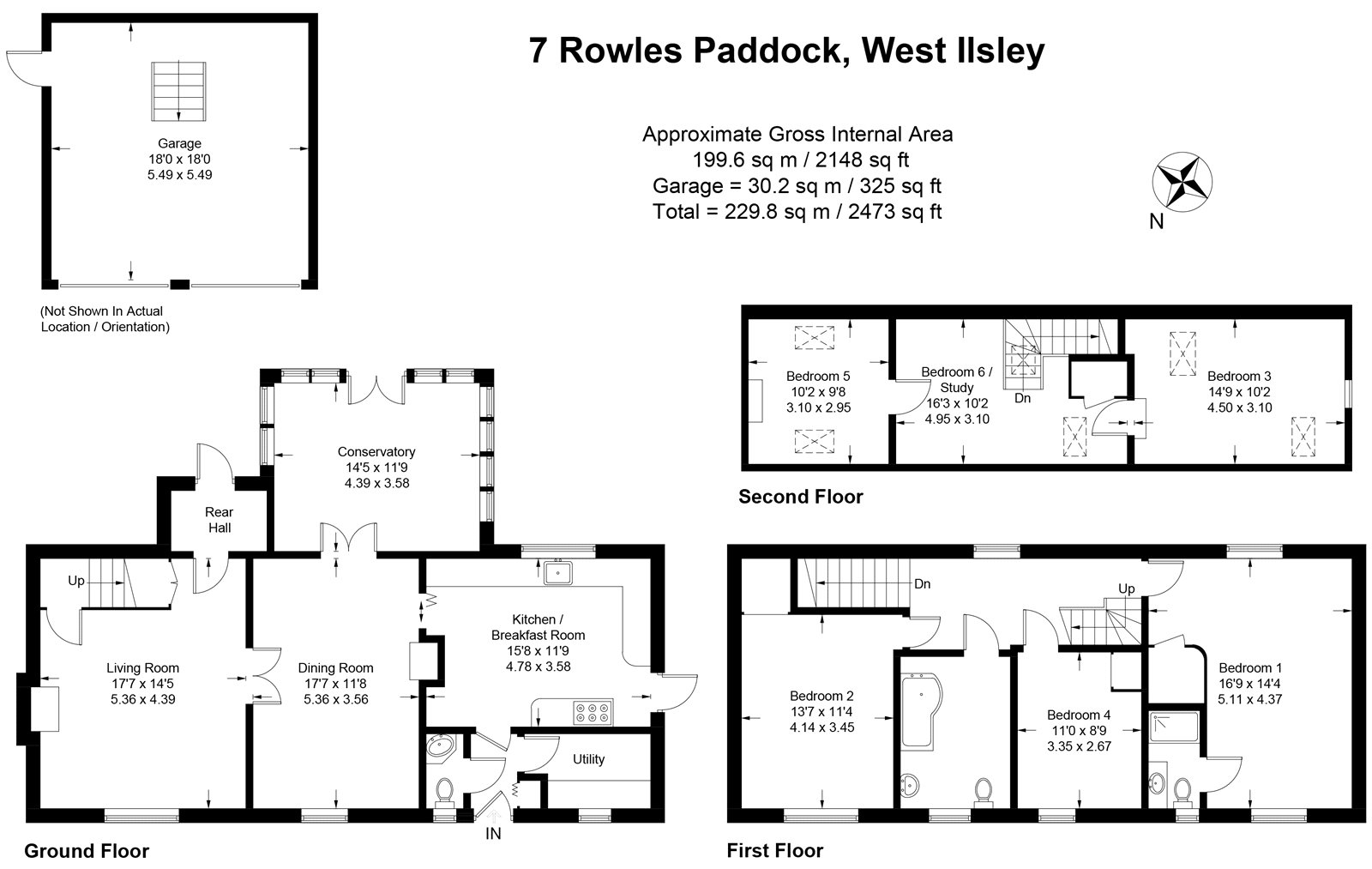 Rowles Paddock, West Ilsley, Newbury, Berkshire RG20, 5 bedroom semi