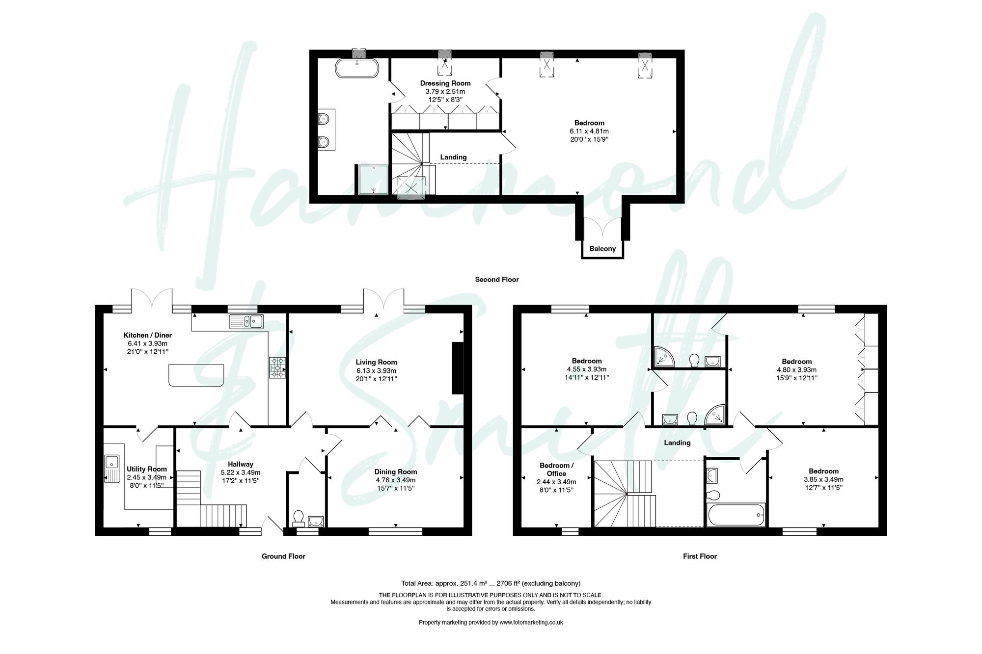 6 Dacres Gate Dunmow Road, Ongar floorplan