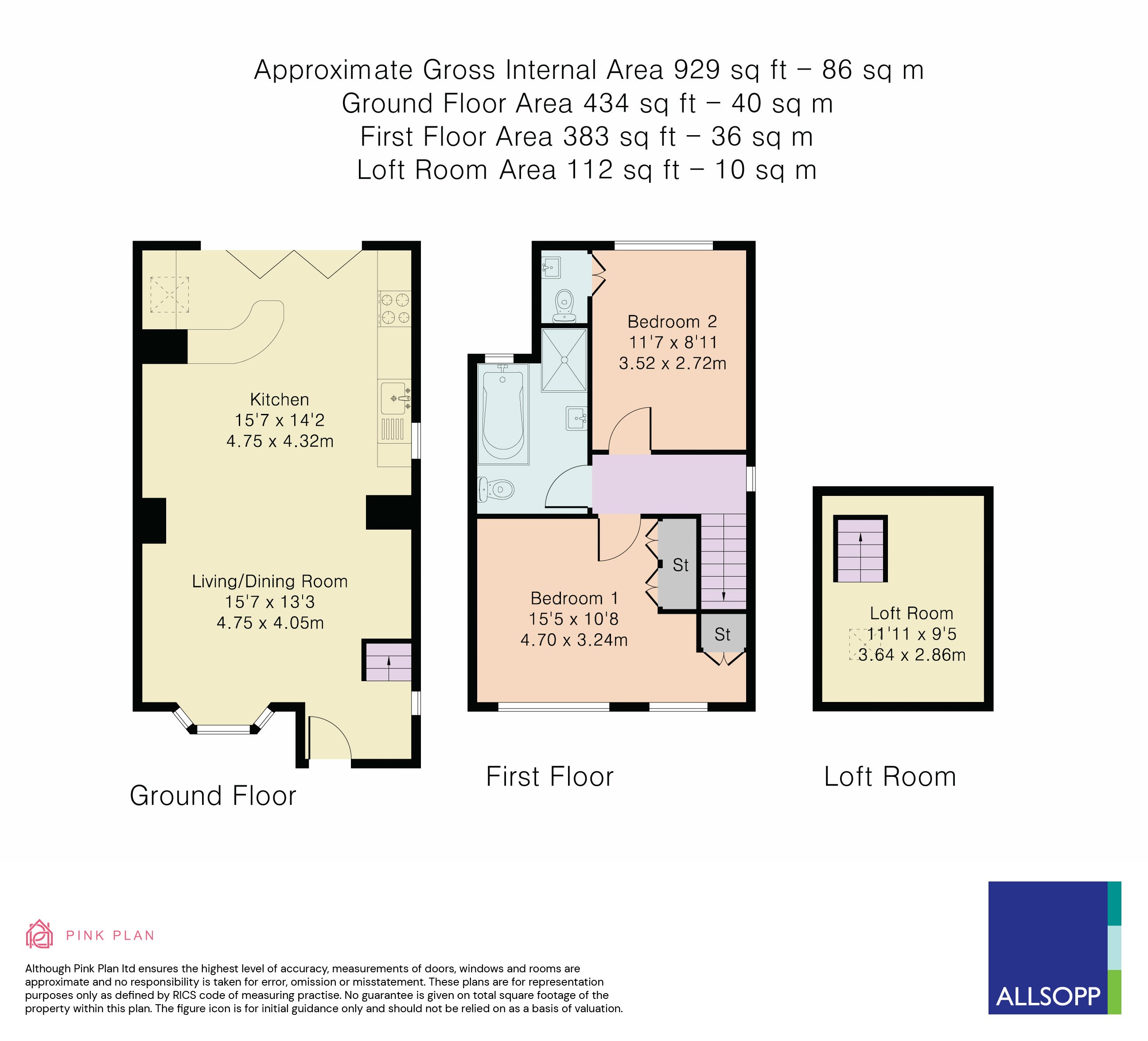 9, Nomansland, St Albans floorplan
