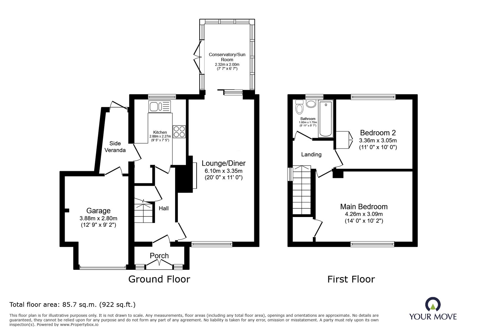 Griffiths Drive, West Midlands floorplan
