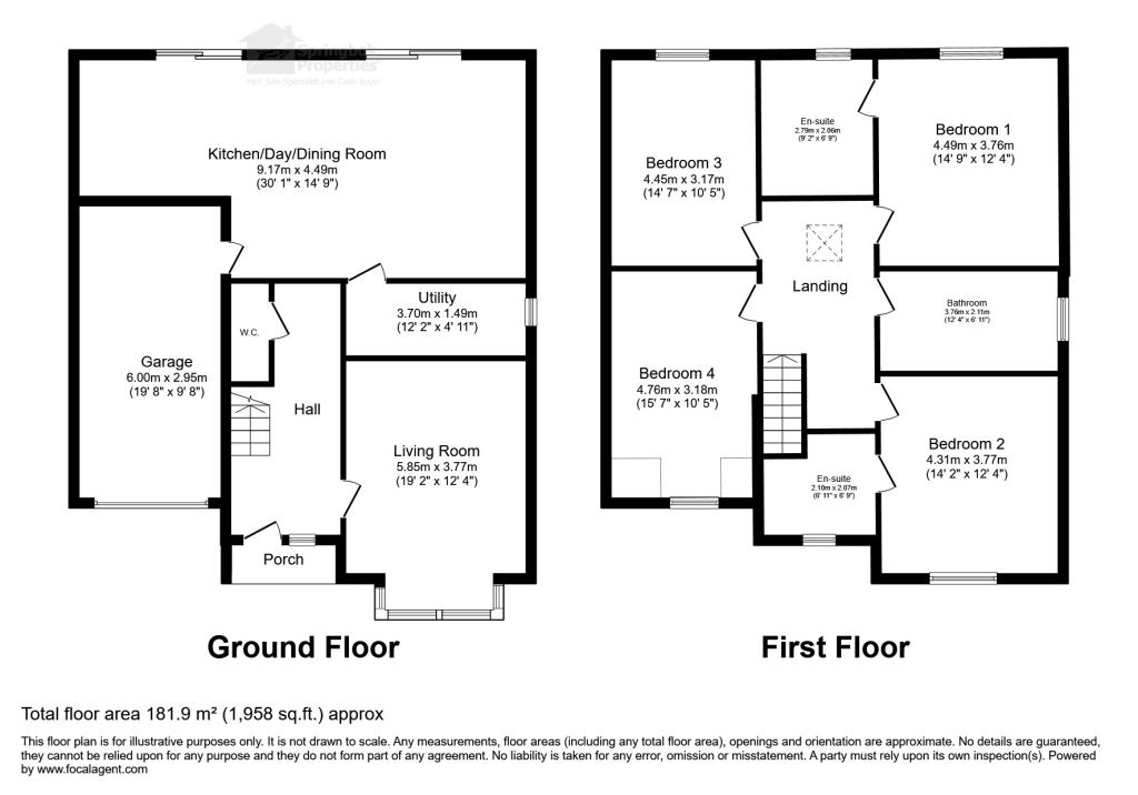 4, The Tofts, Brough floorplan