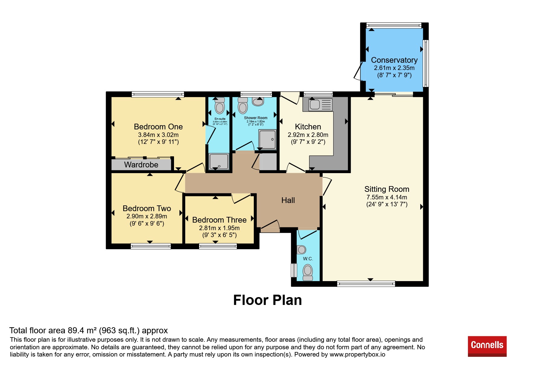 9, Twarnley Rise, WORCESTER floorplan