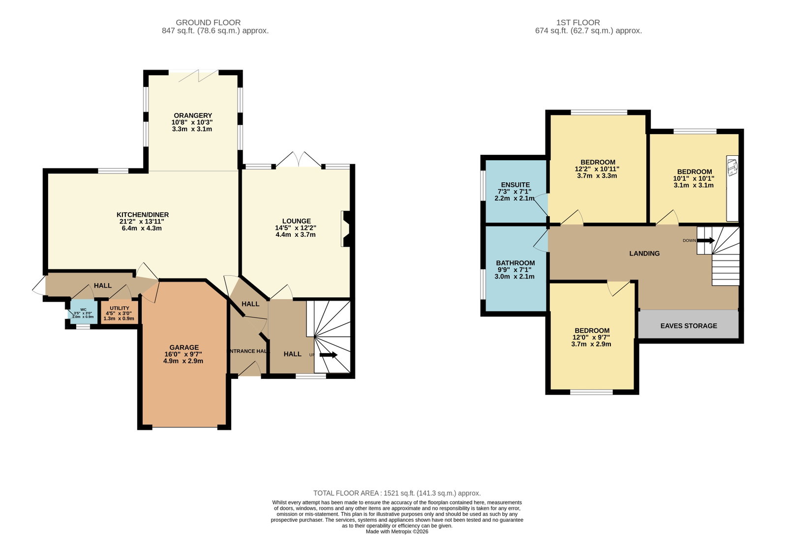 Knoll Hatch, Neston Road, Neston floorplan