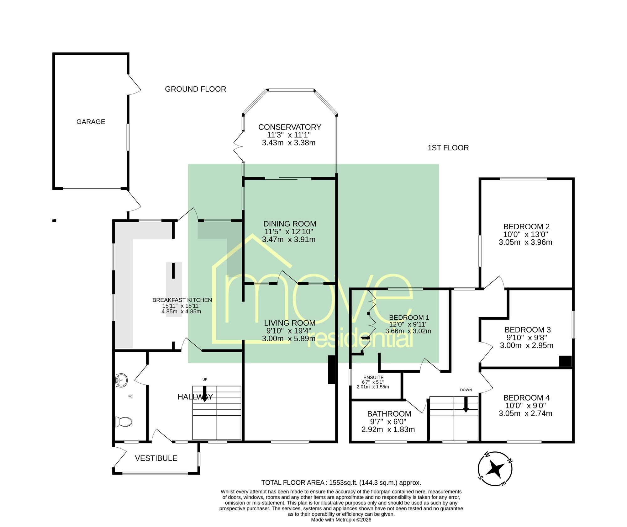20 Underwood Drive, Ellesmere Port floorplan