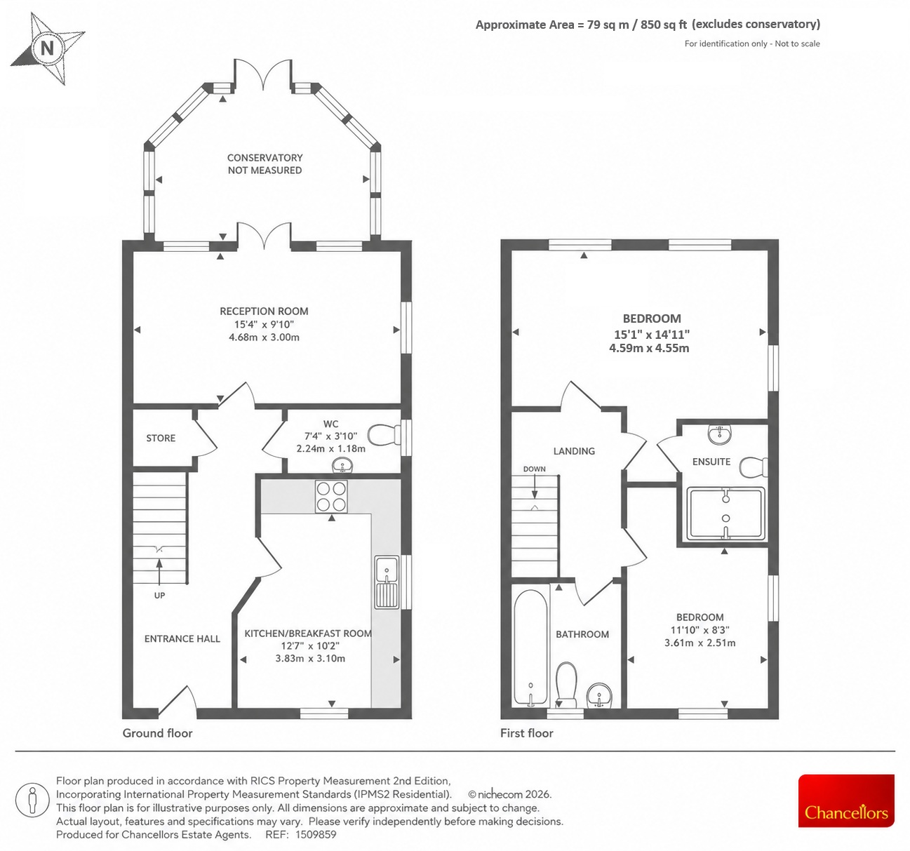 71, Highpath Way, Hampshire floorplan