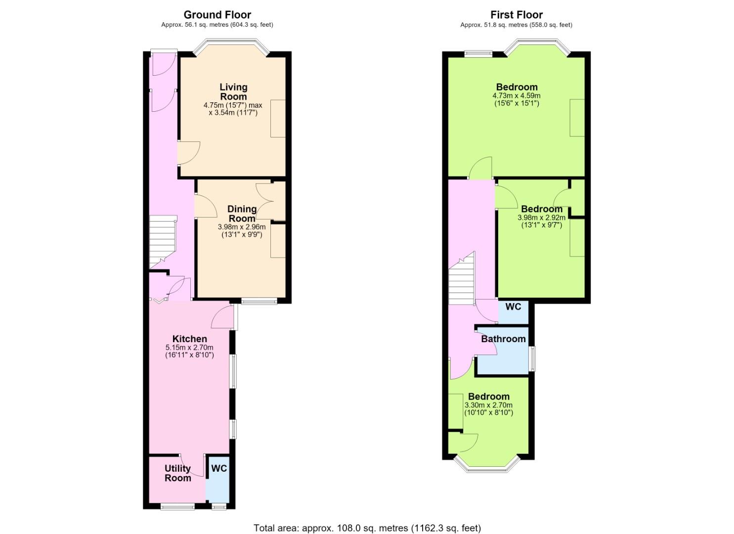 Sackville Road, Hove floorplan