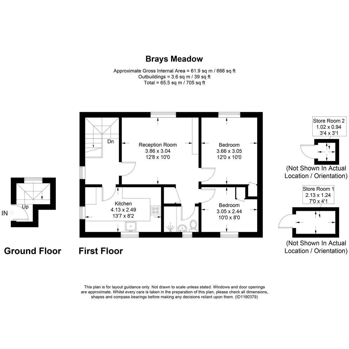 48, Brays Meadow, Amersham floorplan
