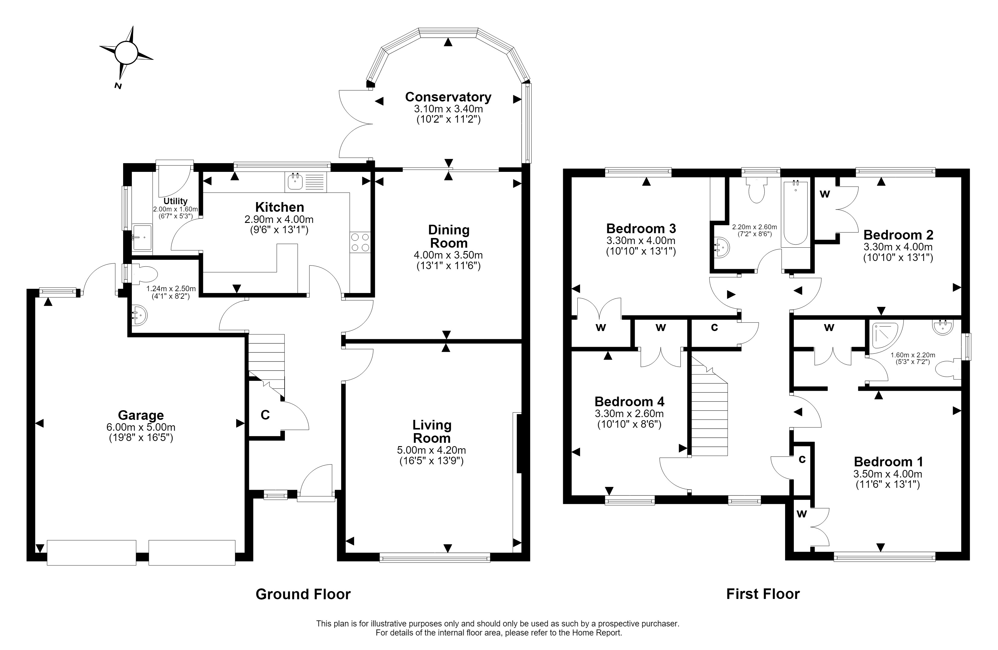 4, Larchfield, Balerno, Edinburgh floorplan
