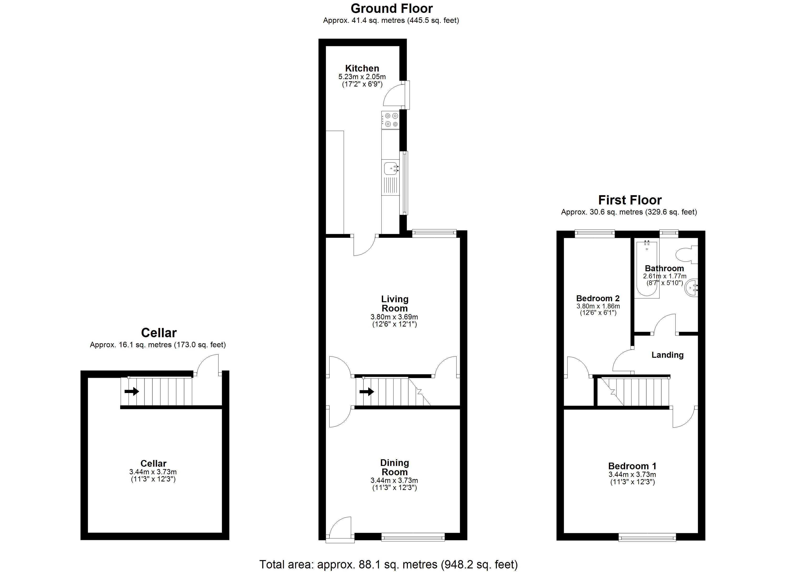 Old Chapel Street Stockport Sk3 2 Bedroom Terraced House For Sale