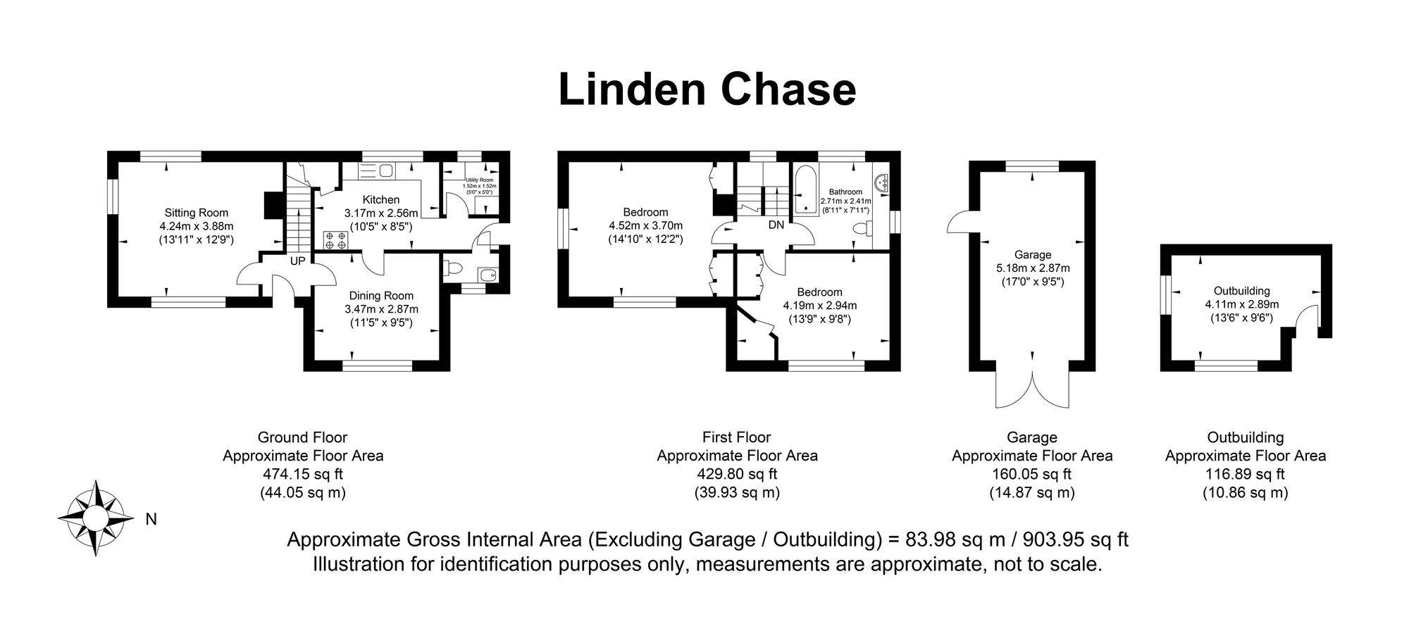 9 Linden Chase, Uckfield floorplan