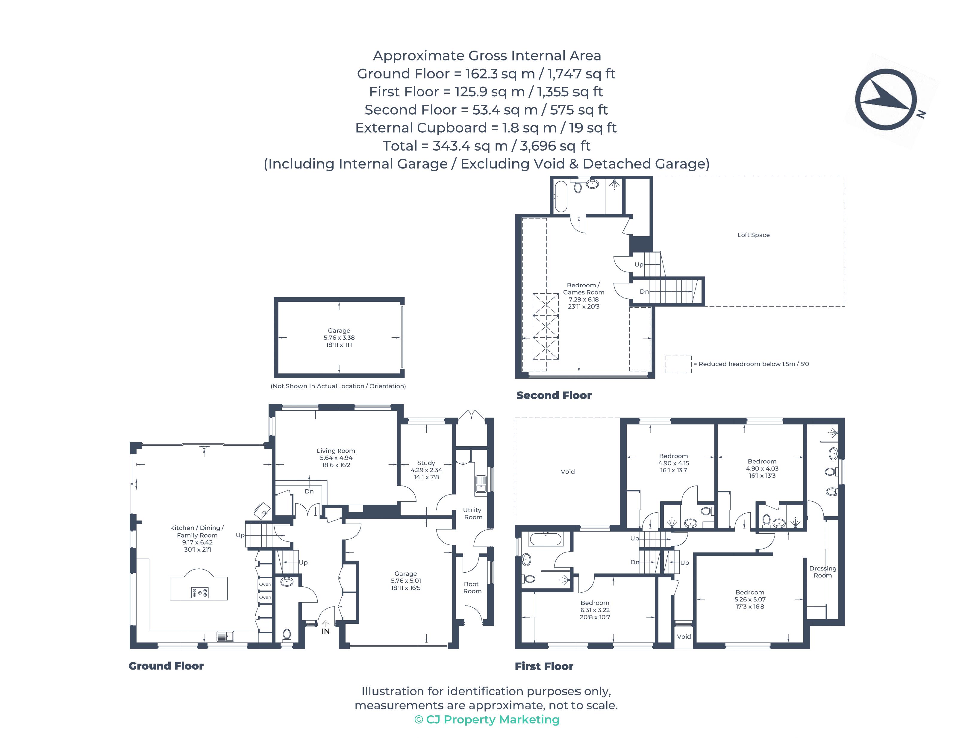 Pendarves, Highfield Park, Marlow floorplan