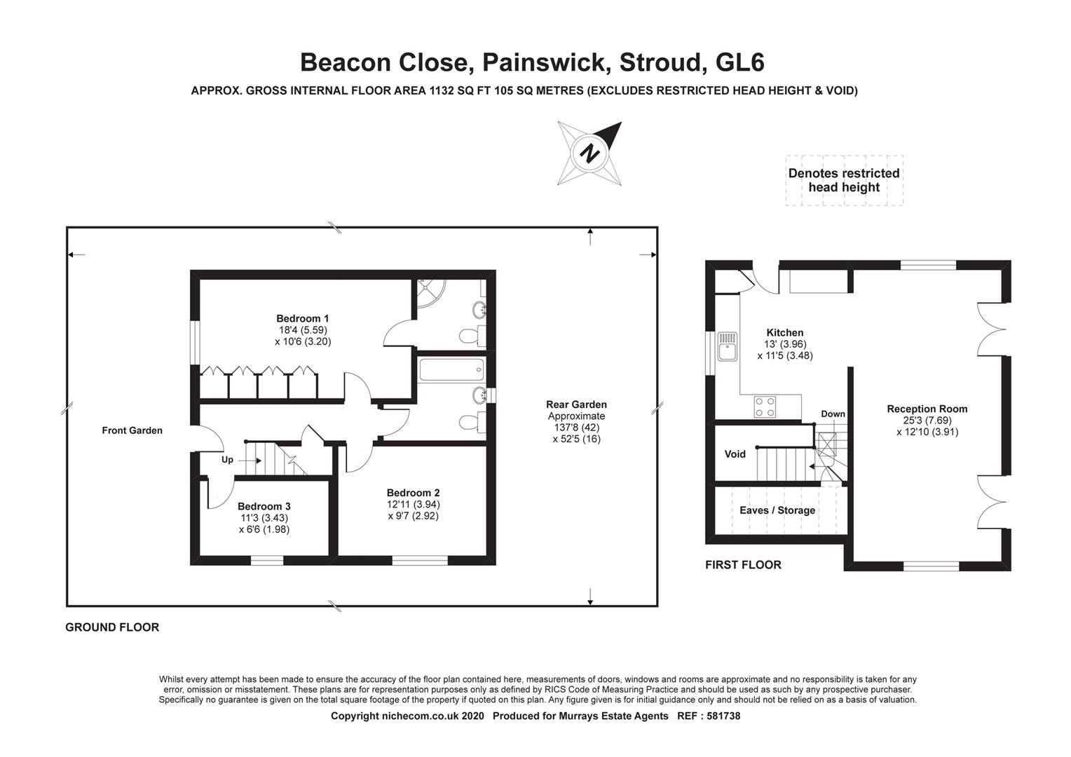 3 bed detached house for sale in Beacon Close, Cheltenham Road, Painswick GL6 Zoopla