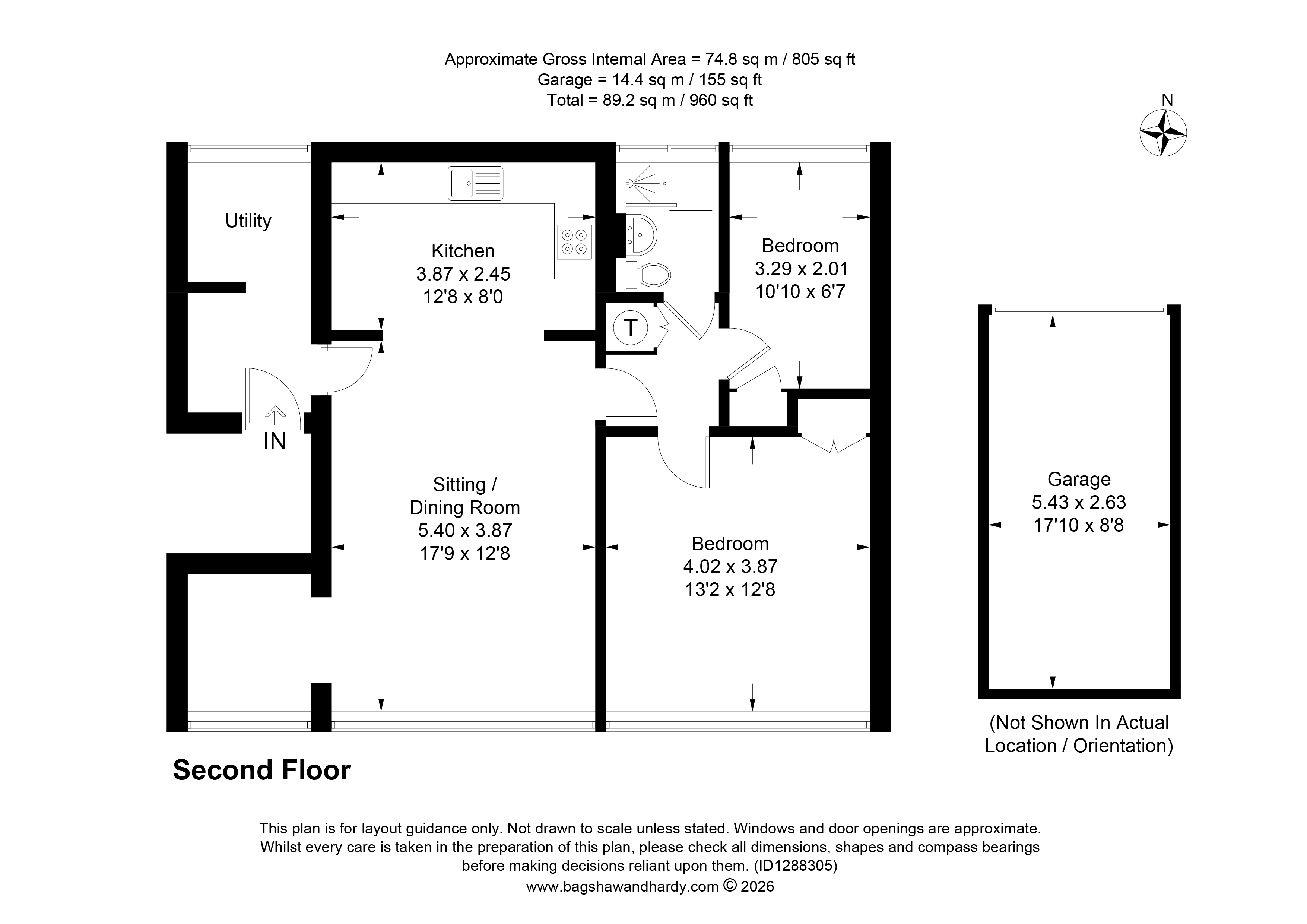 35 Eaton Court,, Boxgrove Avenue, Surrey floorplan