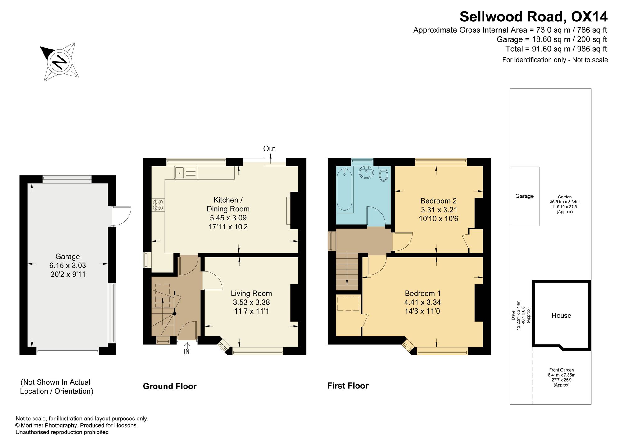 19 Sellwood Road, Abingdon floorplan
