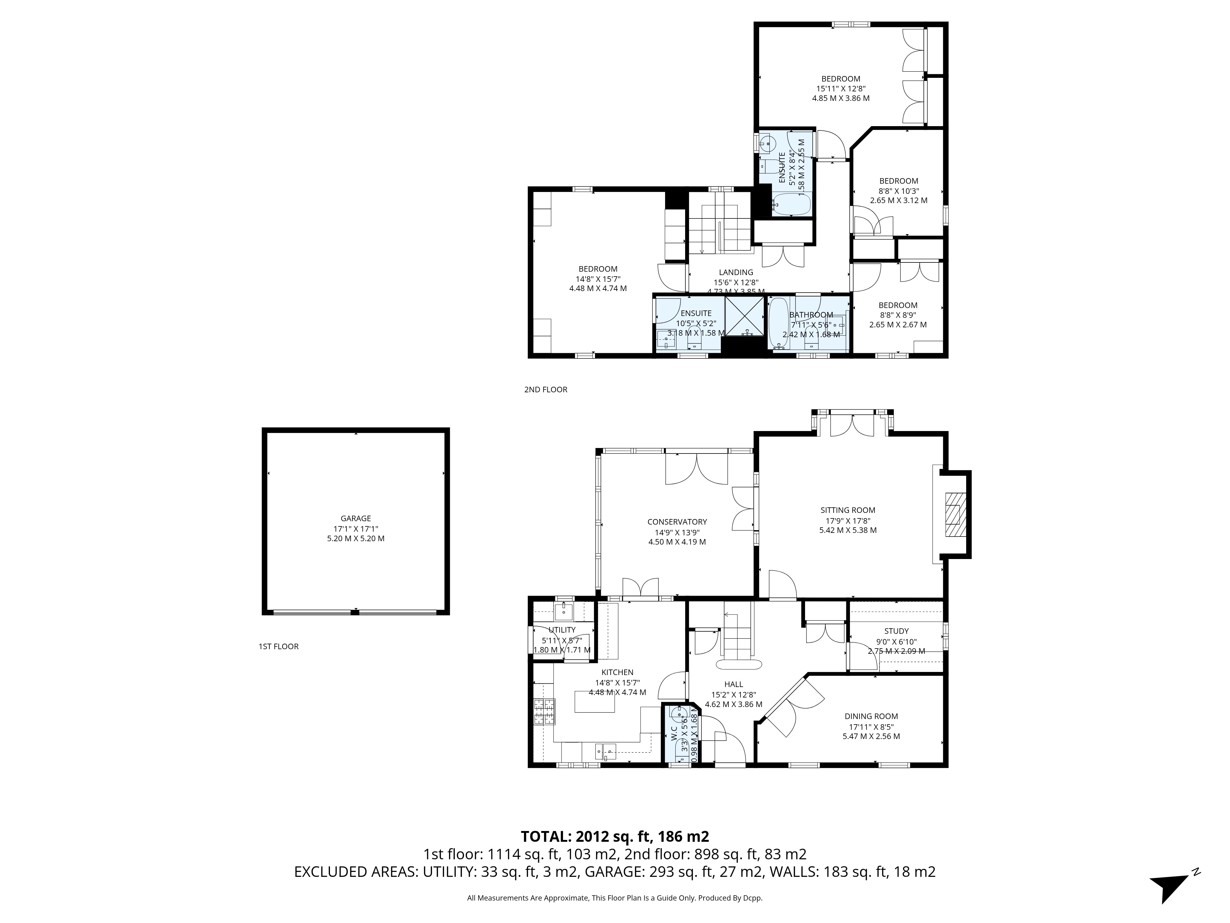 6, Larks Gate, Bury St. Edmunds floorplan