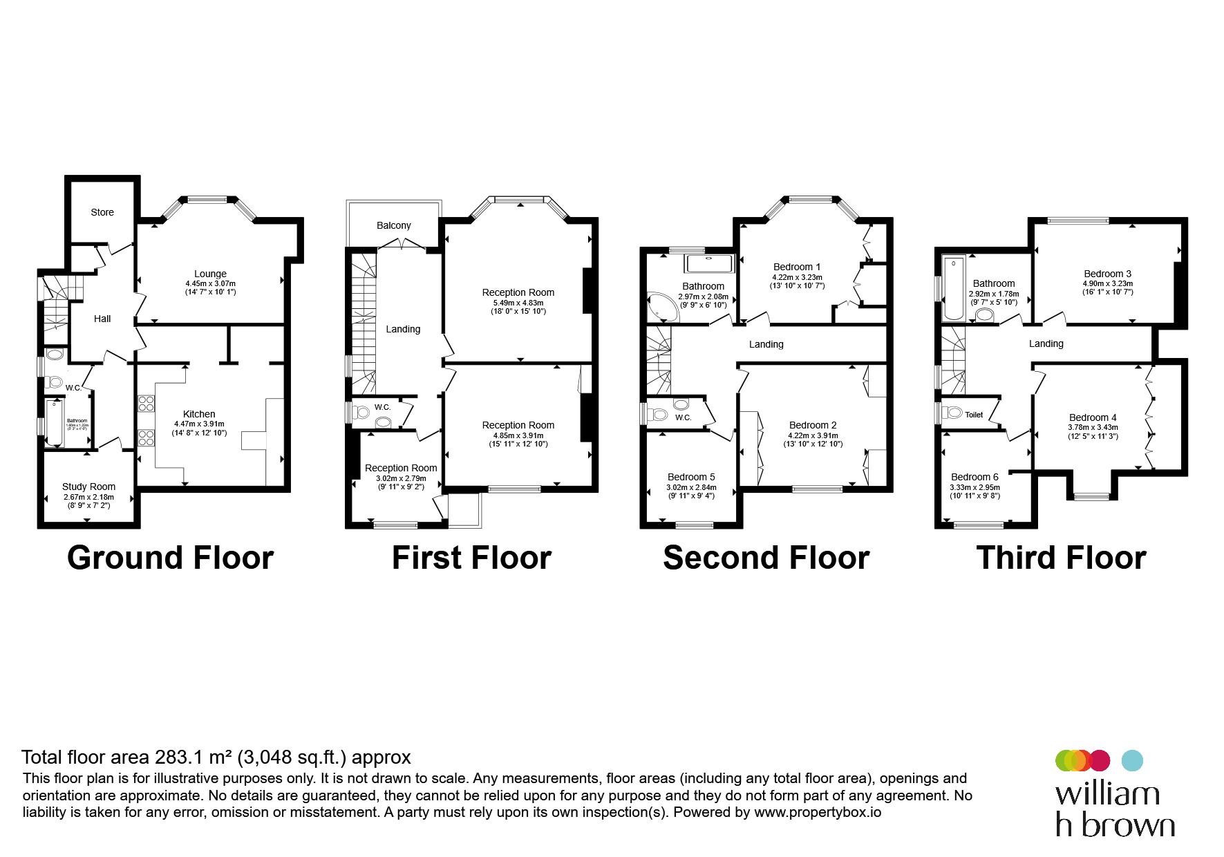28, Westgate, Hunstanton floorplan