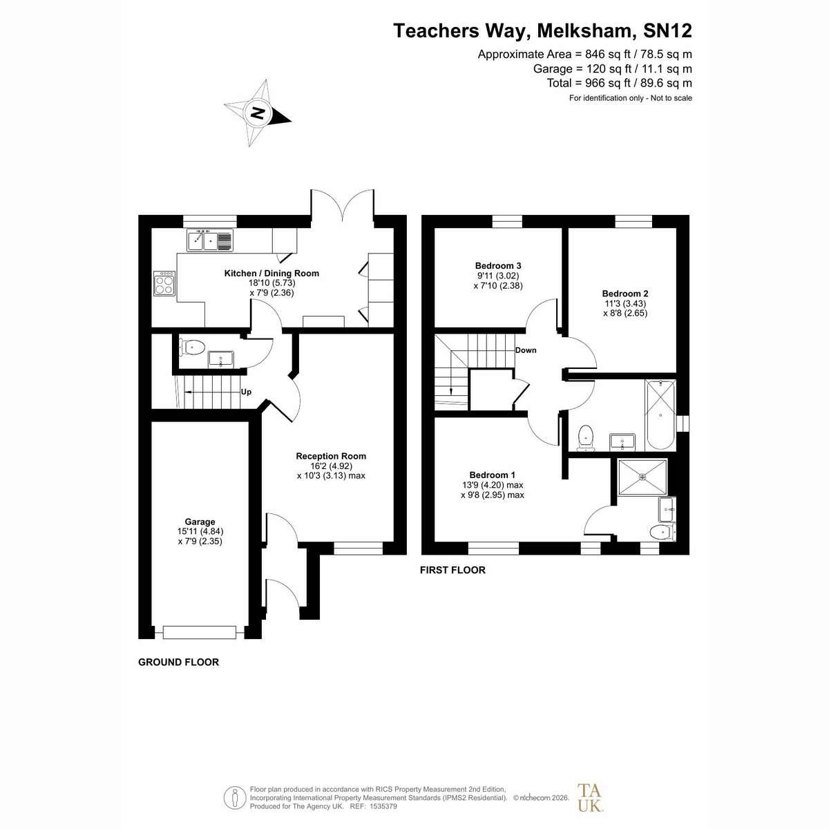 Teachers Way, Melksham floorplan
