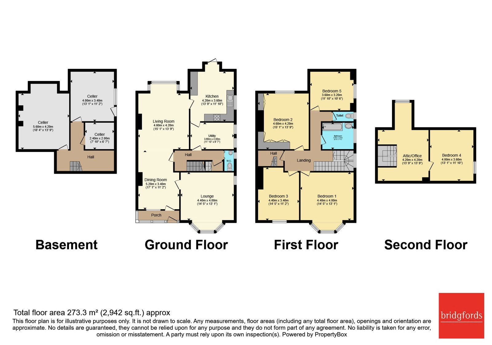 7, Arnold Road, Manchester floorplan