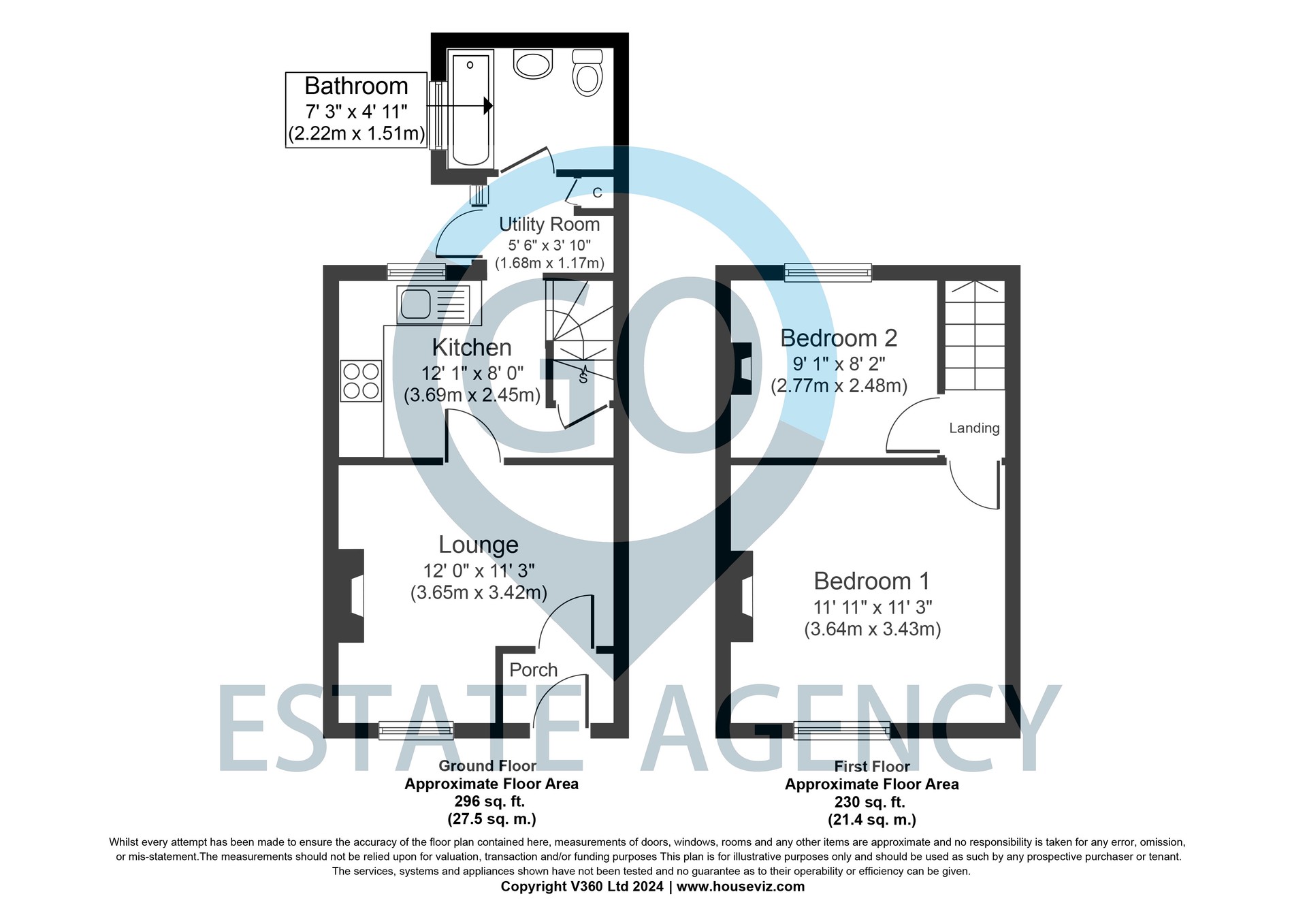 107, Preston Road, Preston floorplan