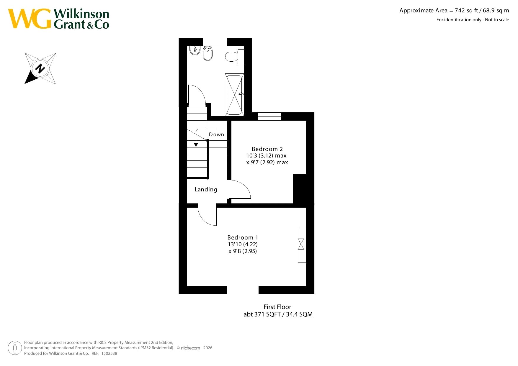 52, Roberts Road, St. Leonards floorplan